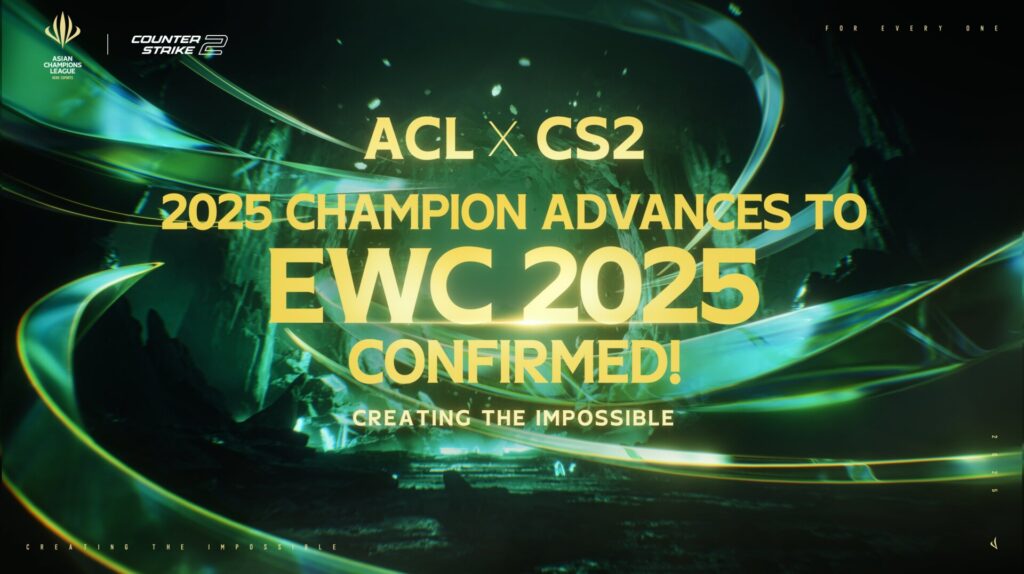 Asian Champions League CS2 tournament to give direct access to EWC