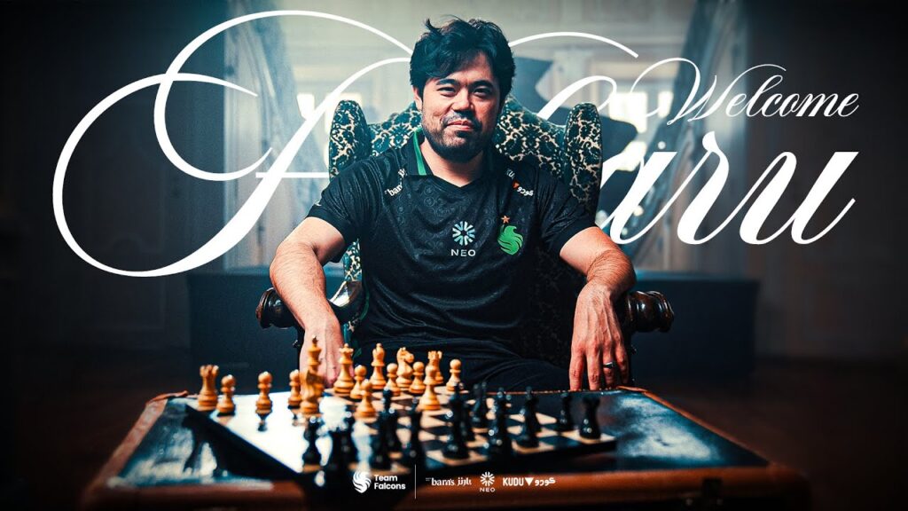 Chess grandmaster Hikaru Nakamura joins Team Falcons