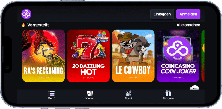 coincasino mit hohem rtp