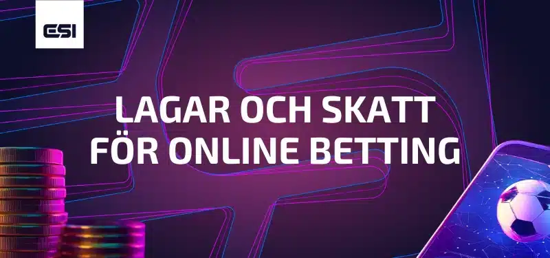 Lagar och skatt för online betting