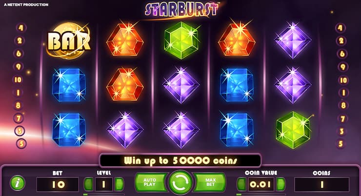 Starburst slot in Britain 