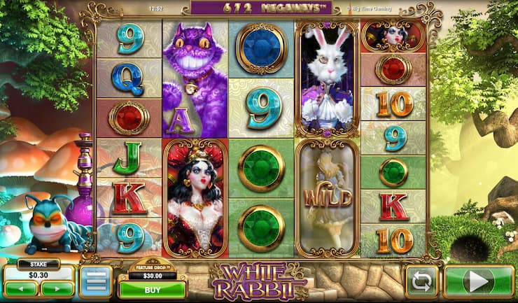 White Rabit Megaways slot in the United Kingdom