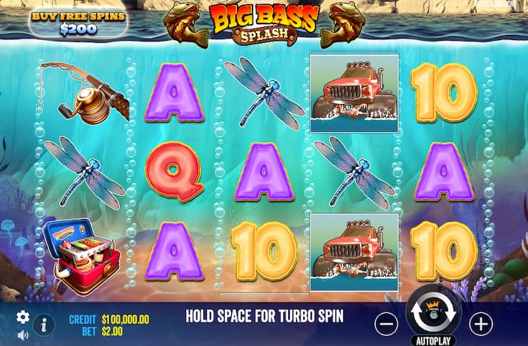 Big Bass Splash slot in the united kingdom