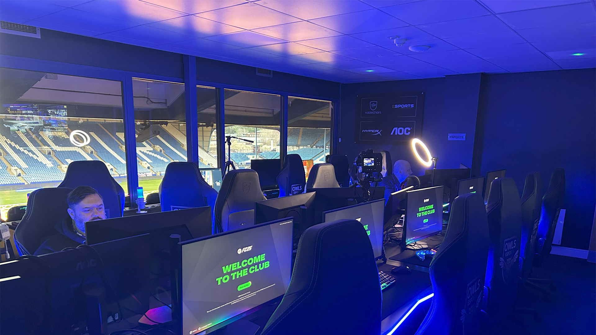 Sheffield Wednesday enhances esports areana with Enigma Net