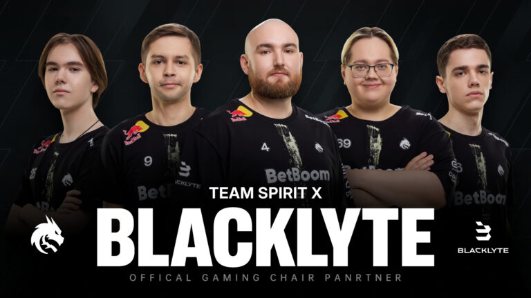 Team Spirit secures gaming chair deal with Blacklyte