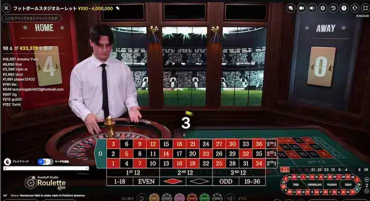 オンラインルーレット ゲーム