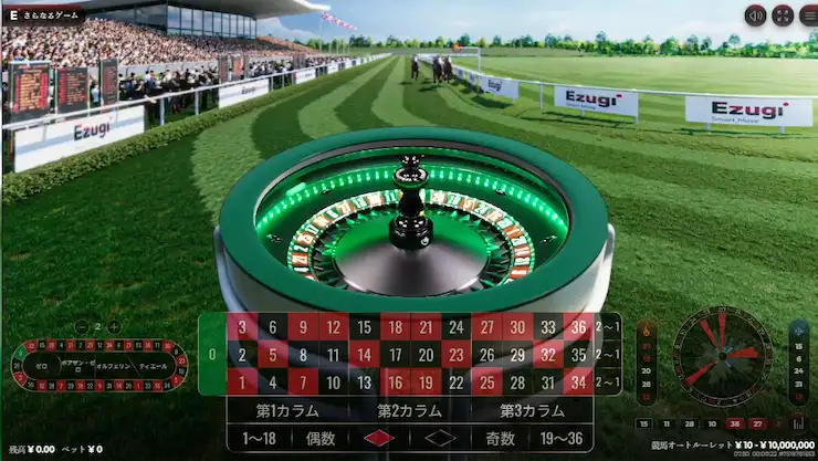 ルーレット オンラインカジノ ゲーム