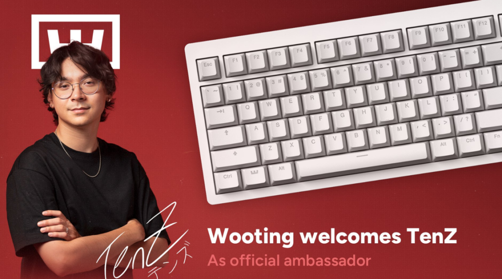 Wooting welcomes TenZ as ambassador 2025
