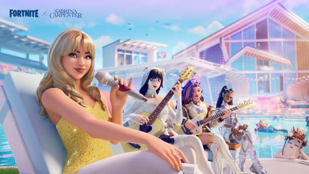 Sabrina Carpenter in Fortnite Festival Season 8
