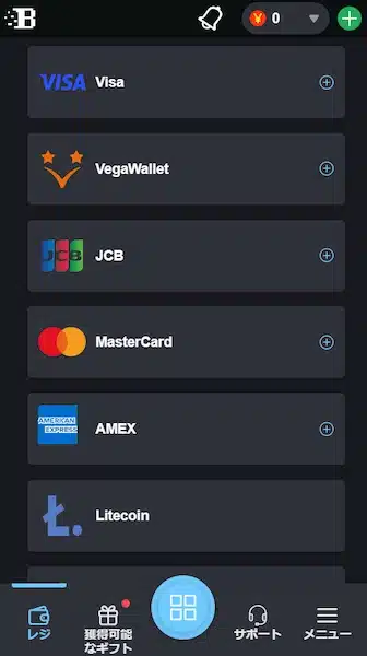 オンラインカジノ Visa 日本