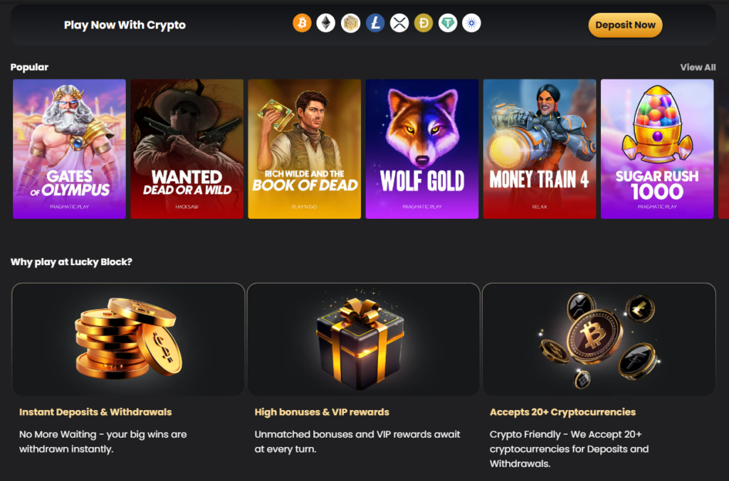 Lucky Block, průkopnická platforma, kombinující vzrušení z online hraní s kryptoměnami a Web 3.0