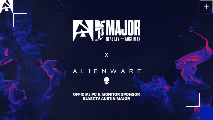 BLAST partners with Alienware for the BLAST.tv Austin Major 2025