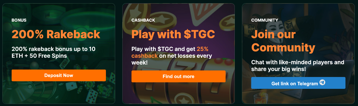 TG Casino poker online