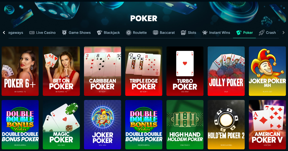 Mega Dice online poker