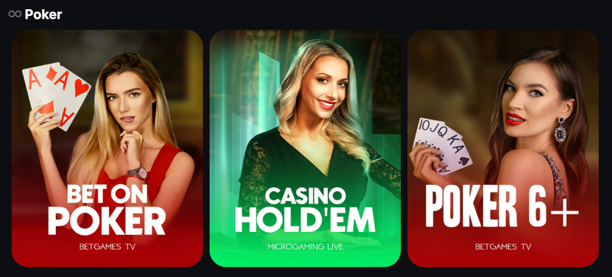 CoinCasino poker online