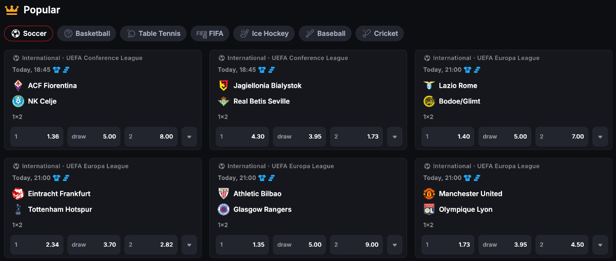 CoinCasino mobilné stávkovanie