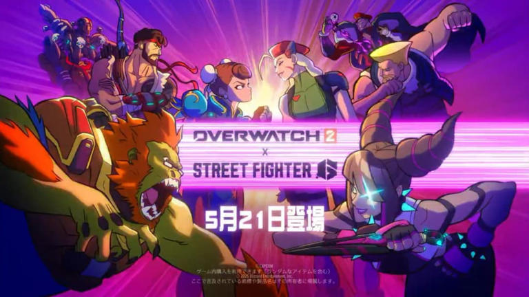 Overwatch 2 x Street Fighter 6 collaboration announced at Evo Japan 2025