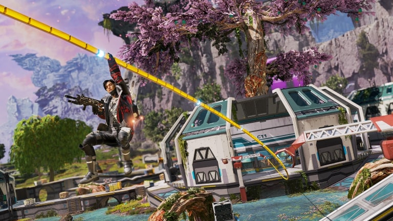 Broken Moon zipline in Apex Legends