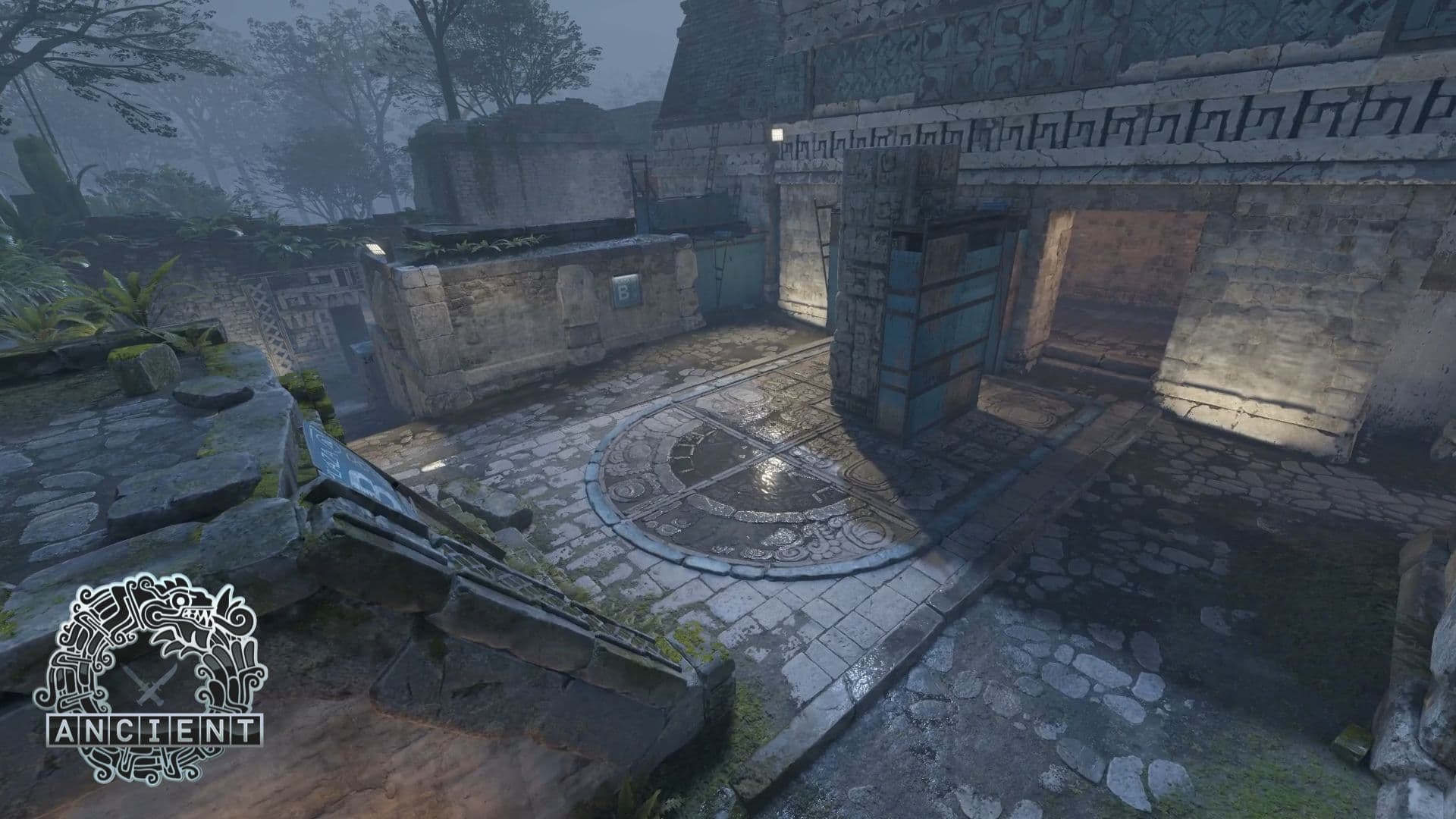 Ancient (night) map in CS2
