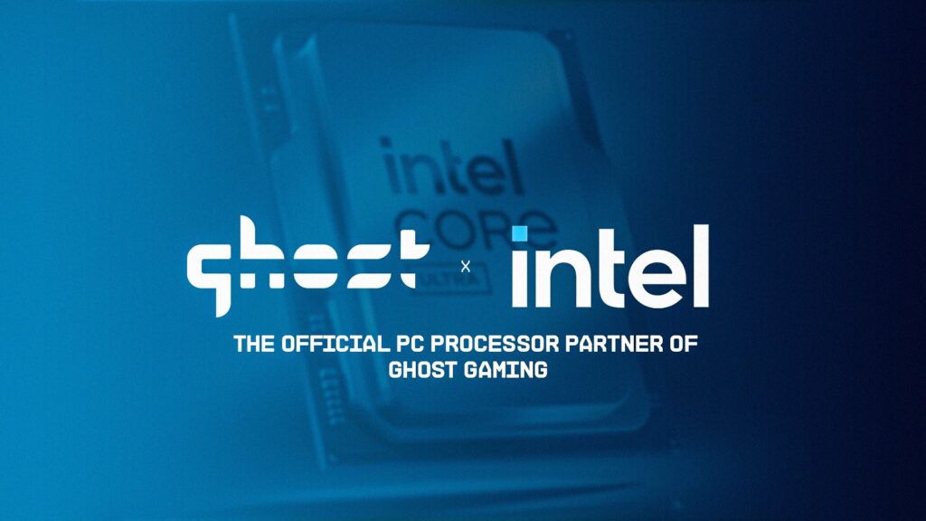 Ghost Gaming x Intel sponsorship