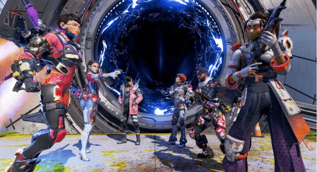Multiple Apex Legends Characters