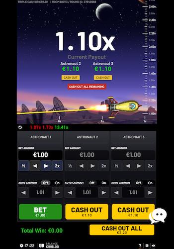 Crash Games at Ripple Casinos