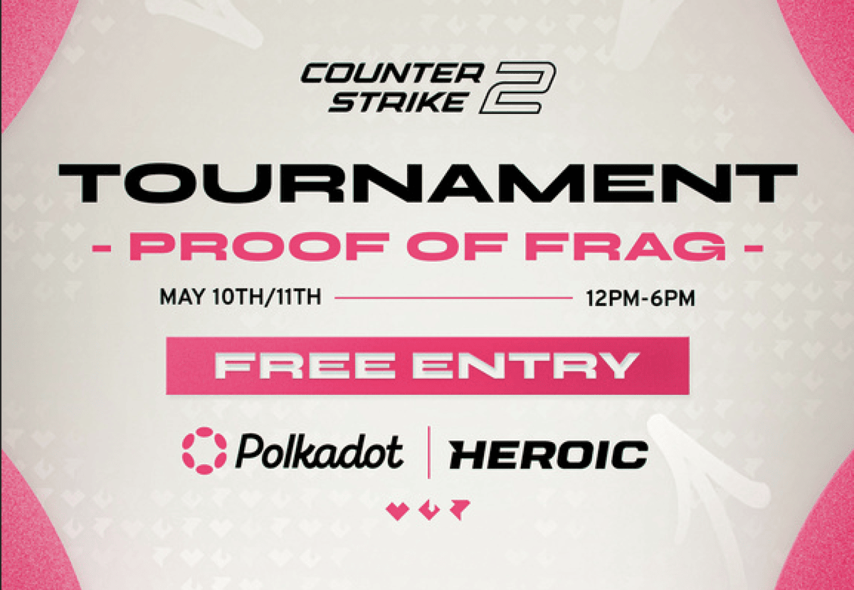 Polkadot and Heroic launch Web3 community CS2 tournament