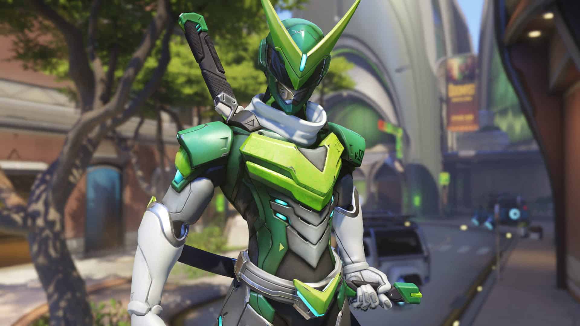 Sentai Genji Skin from Overwatch