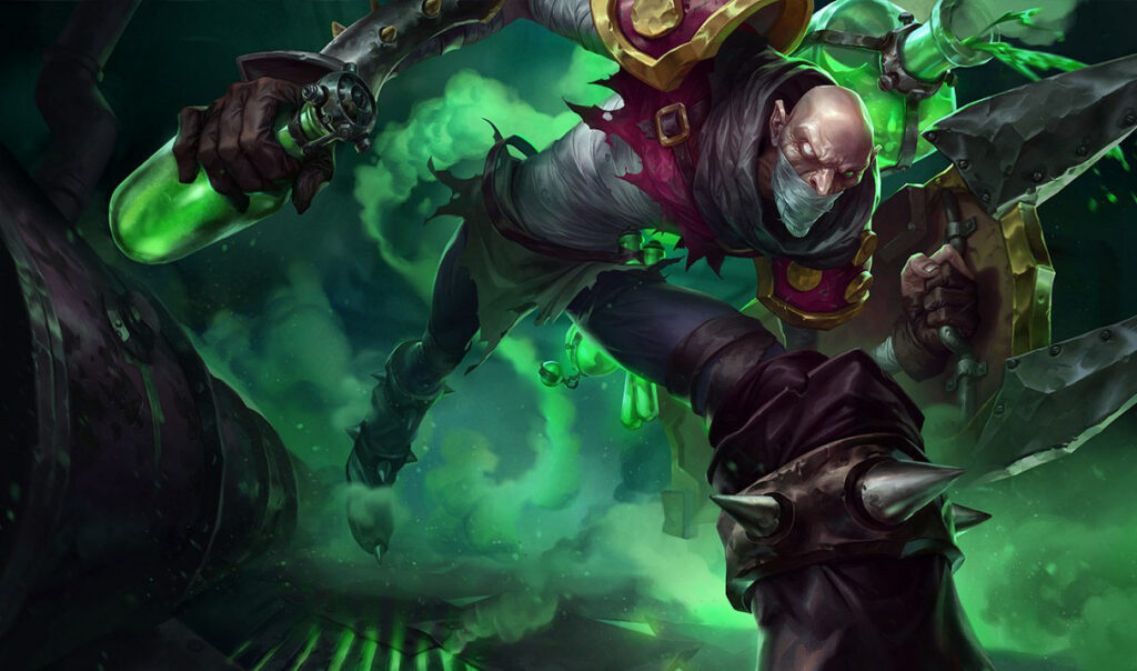 League of Legends Singed default skin
