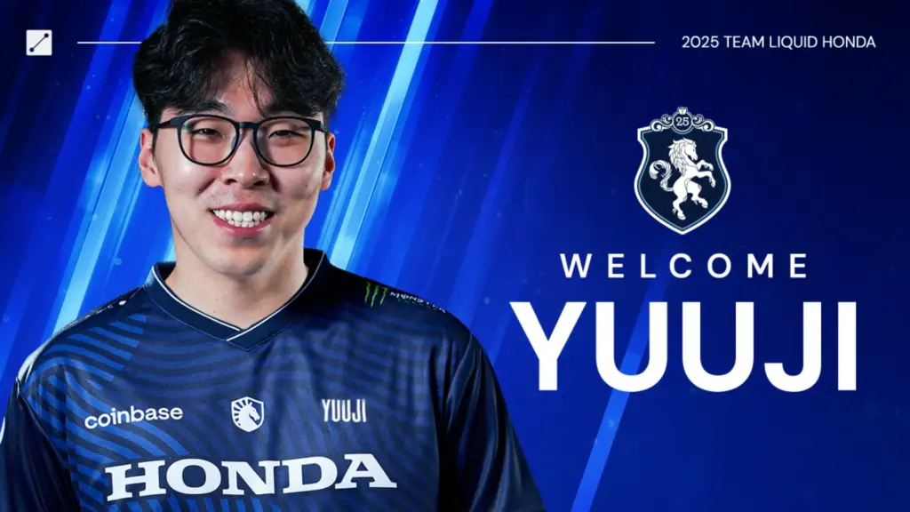 Team Liquid announces Yuuji as new jungler