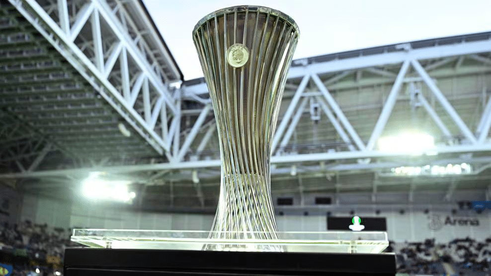 UEFA Conference League 2025 trophy
