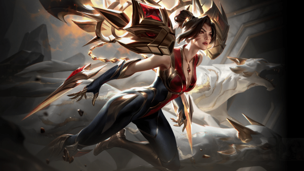 Uzi Hall of Legends Kai’Sa Skin Risen Legend Collection