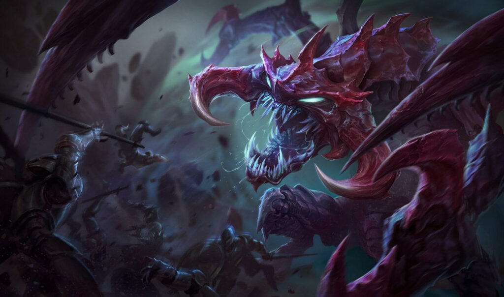 cho'gath splash art.