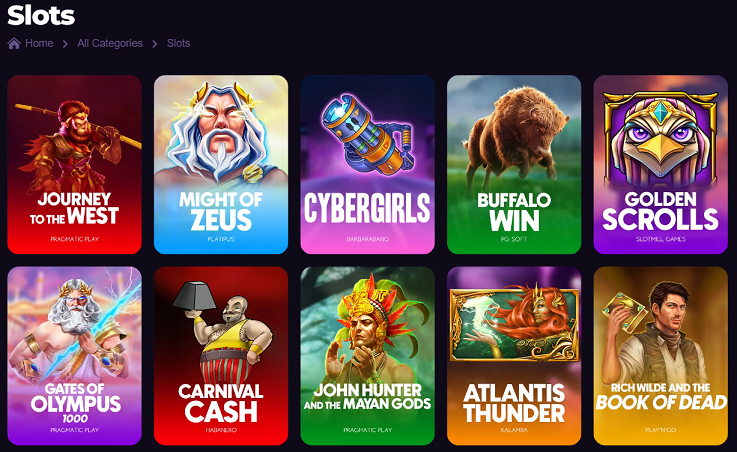 Online automaty, nabídka slotů na DisCasino