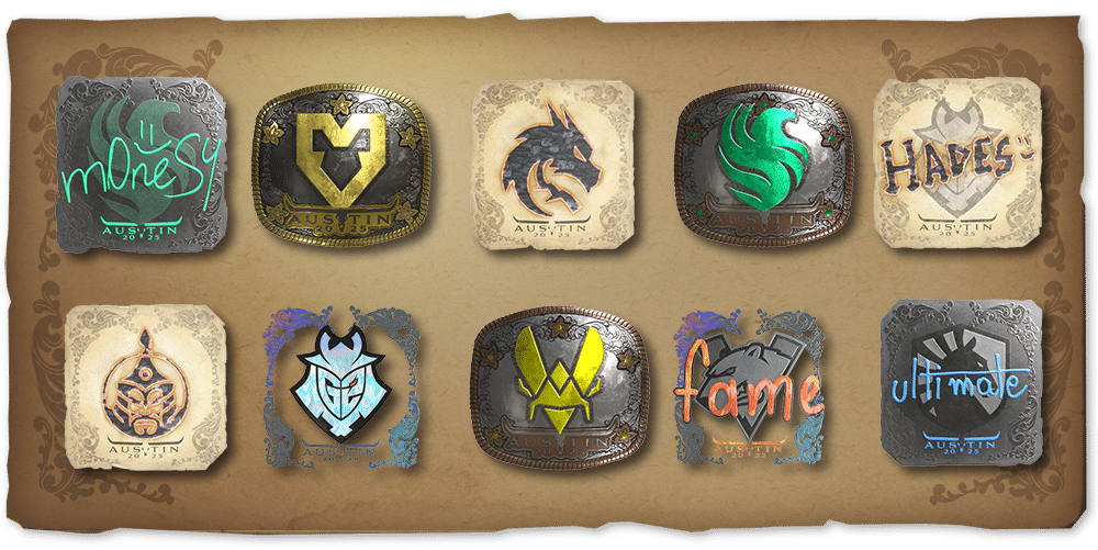 Valve unveils BLAST.tv Austin Major stickers and Viewer Pass