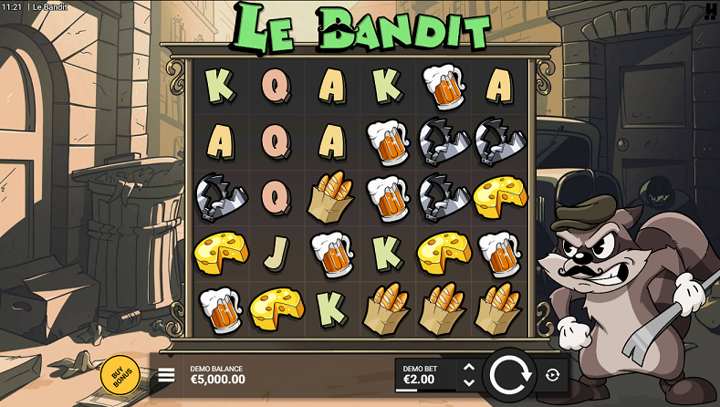 Le Bandit od Hacksaw Gaming, online automaty