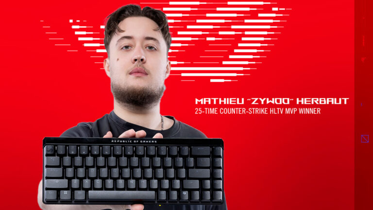 ZywOo named ambassador for ASUS ROG