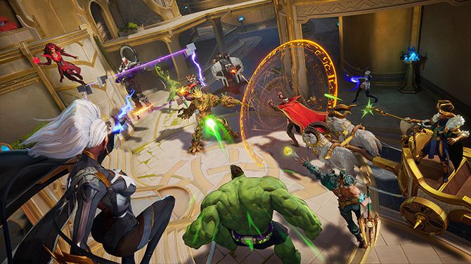 Marvel Rivals Ignite in-game screenshot in Yggrasil Path