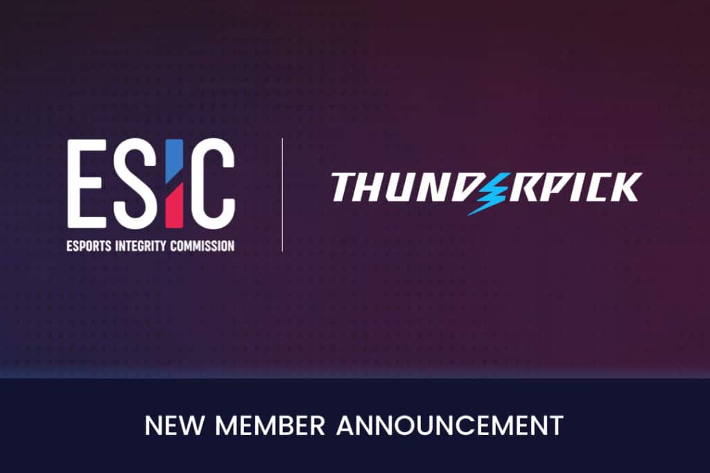 ESIC Welcomes Thunderpick to Its Anti-Corruption Supporter Network