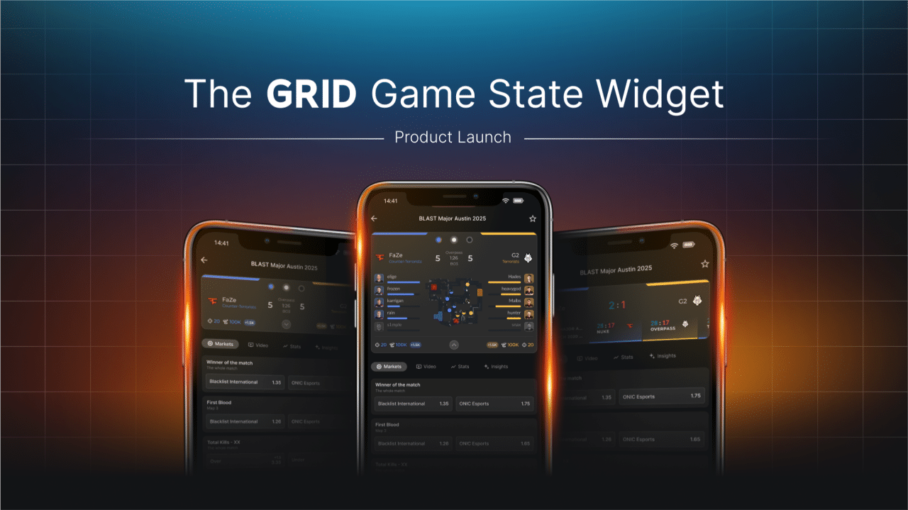 GRID releases game state to enhance esports widget offerings ahead of busy summer