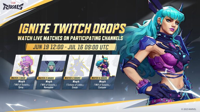 New Marvel Rivals Ignite Twitch drops revealed