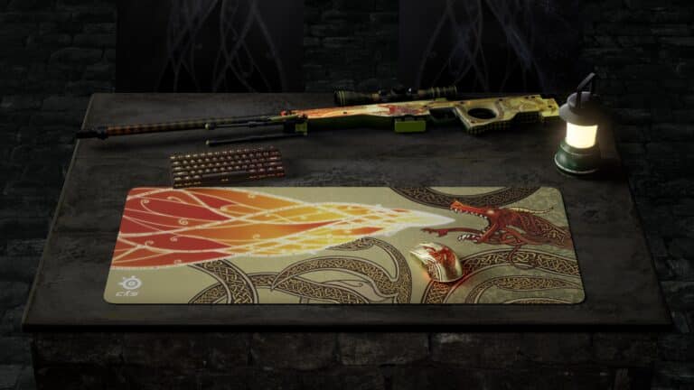 SteelSeries and Valve reveal limited-edition CS2 Dragon Lore collection