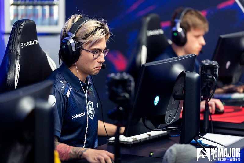 Image of Team Liquid Counter-Strike players competing at BLAST Austin Major