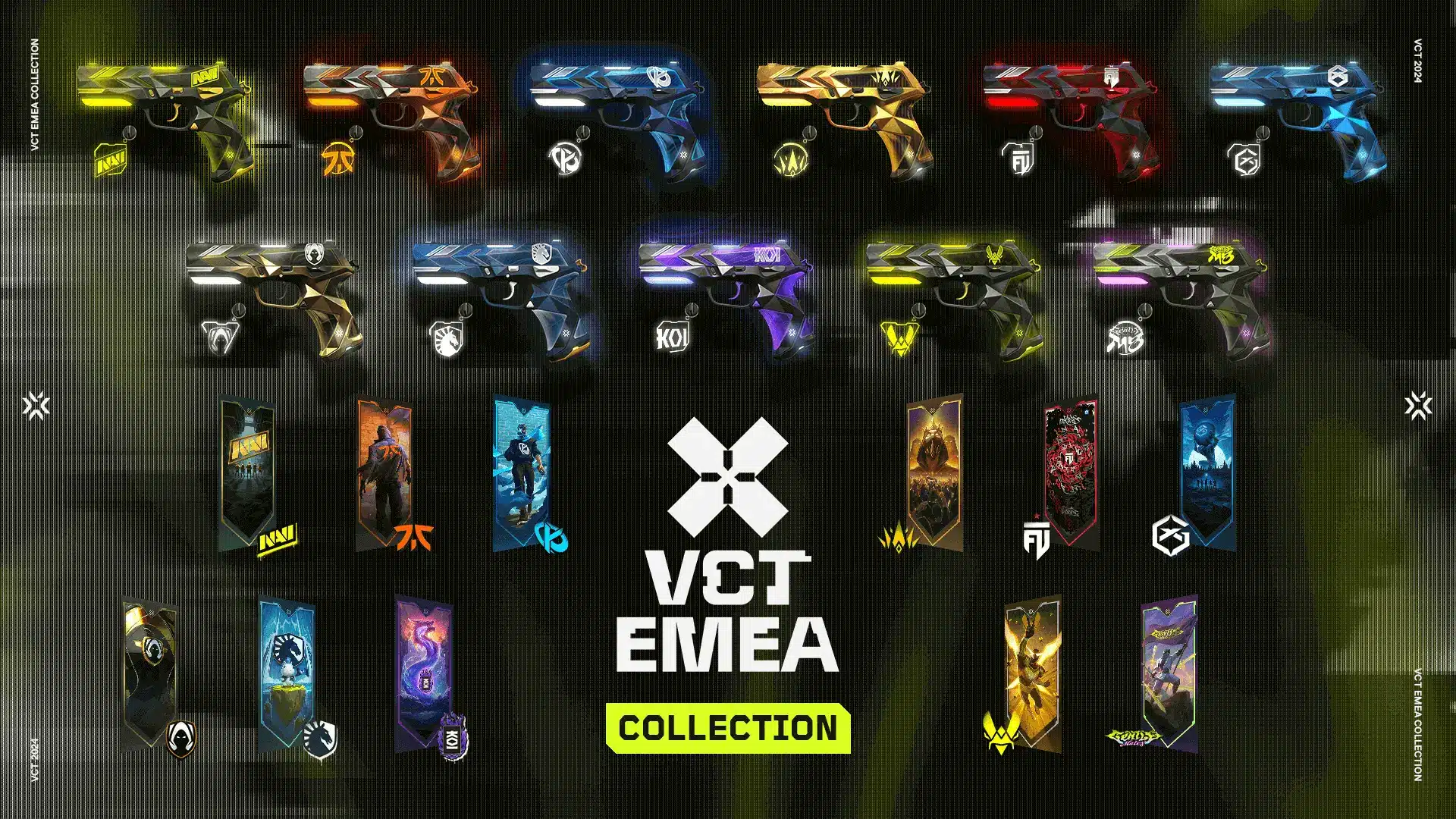 VALORANT reveals the top selling VCT Team Capsules so far