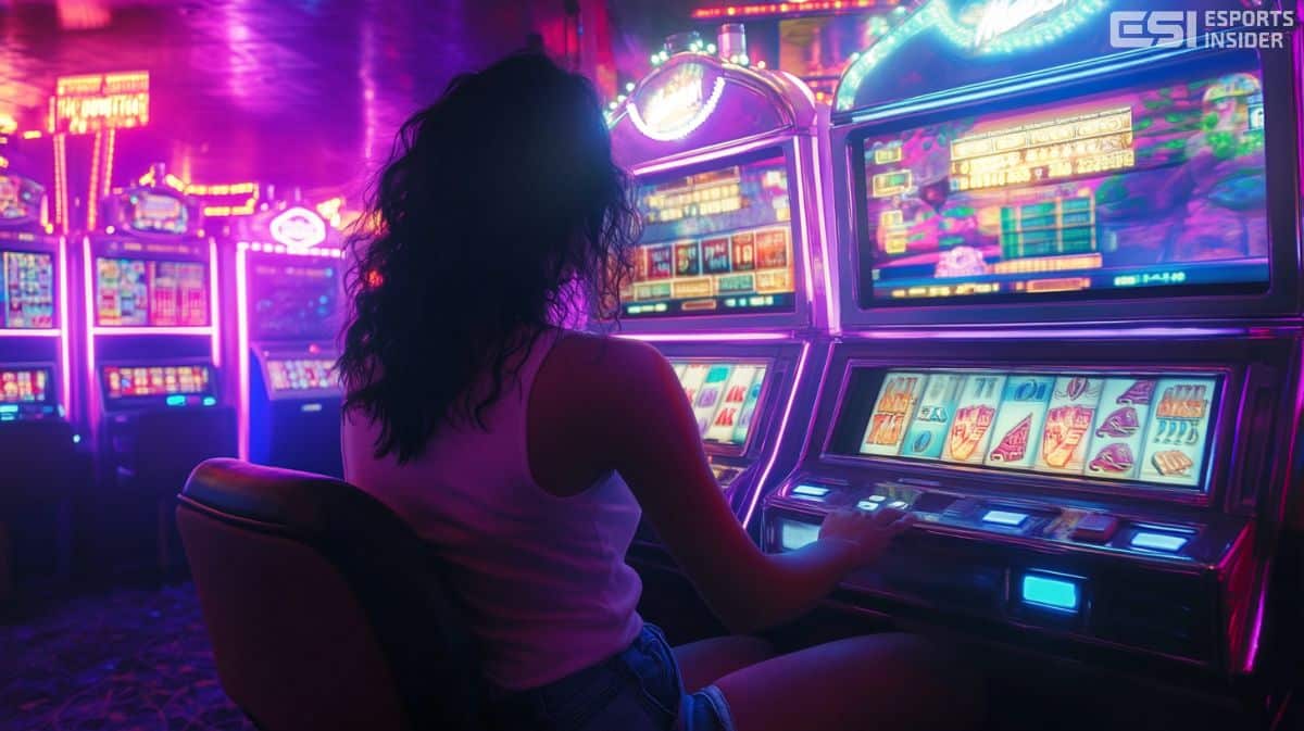 Illustration of online casino gaming in California, relevant to Zoome Casino's international context