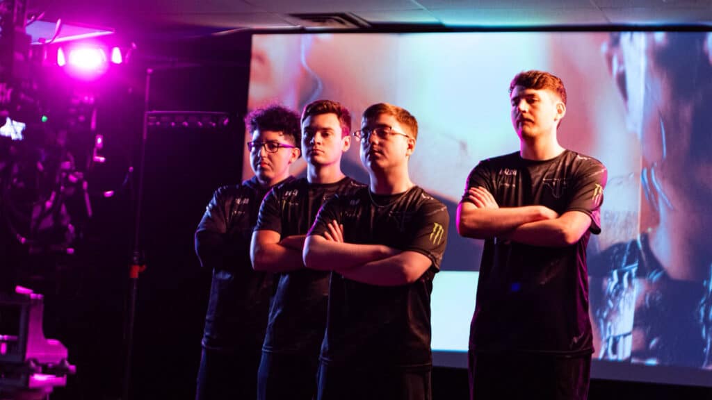 Image of Atlanta FaZe posing in front of camera