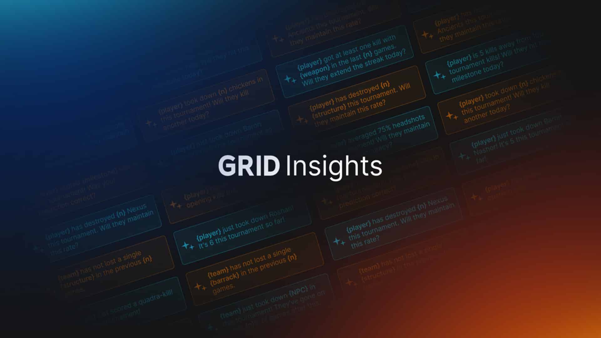 GRID Esports launches AI predictive analytics product for esports broadcasts