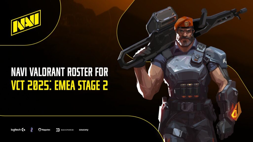 NAVI VCT EMEA Stage 2 roster