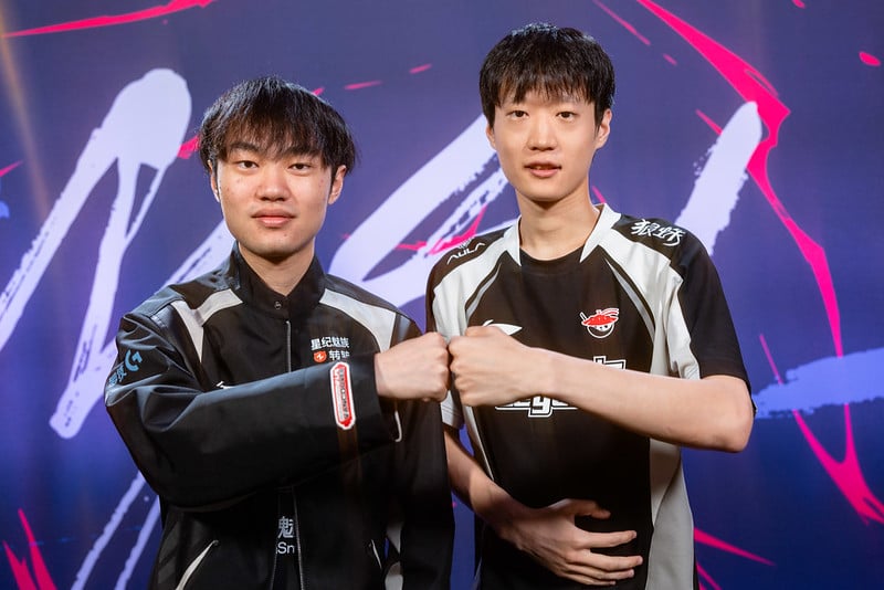 BLG knight and AL Shanks at MSI 2025