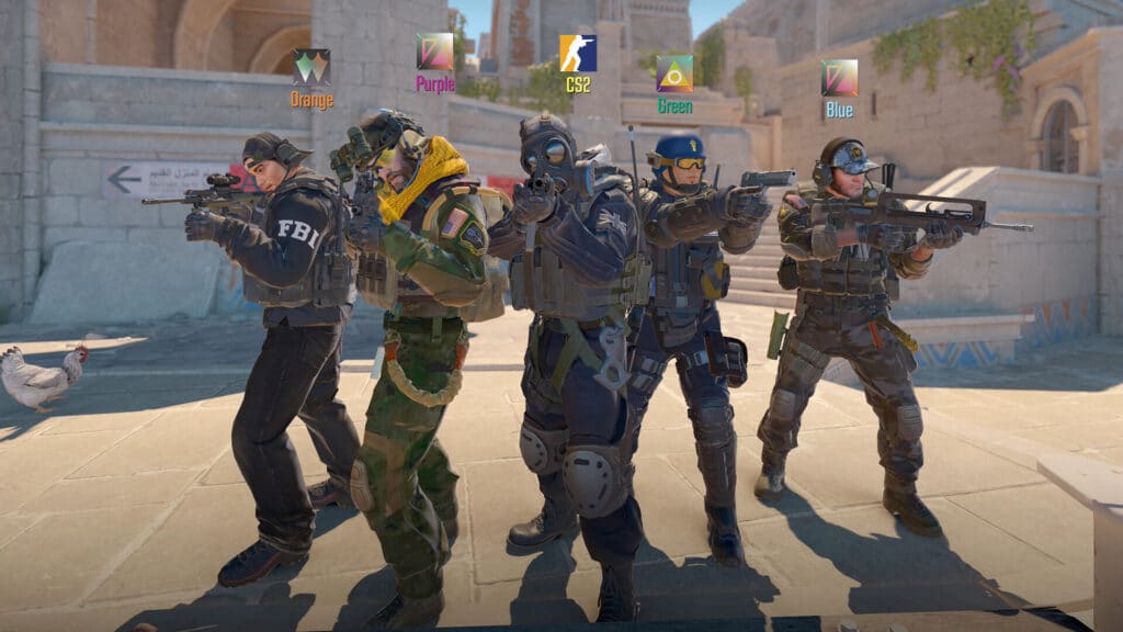 Counter-Strike 2 end game squad